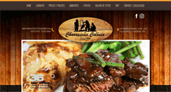 Desktop Screenshot of churrascaocolonia.com.br